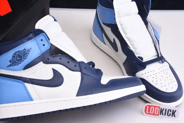 Air Jordan Retro Obsidian 555088-140 OG 1 High 0704